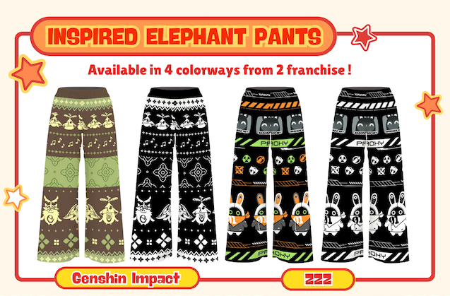HoYoVERSE Elephant pants