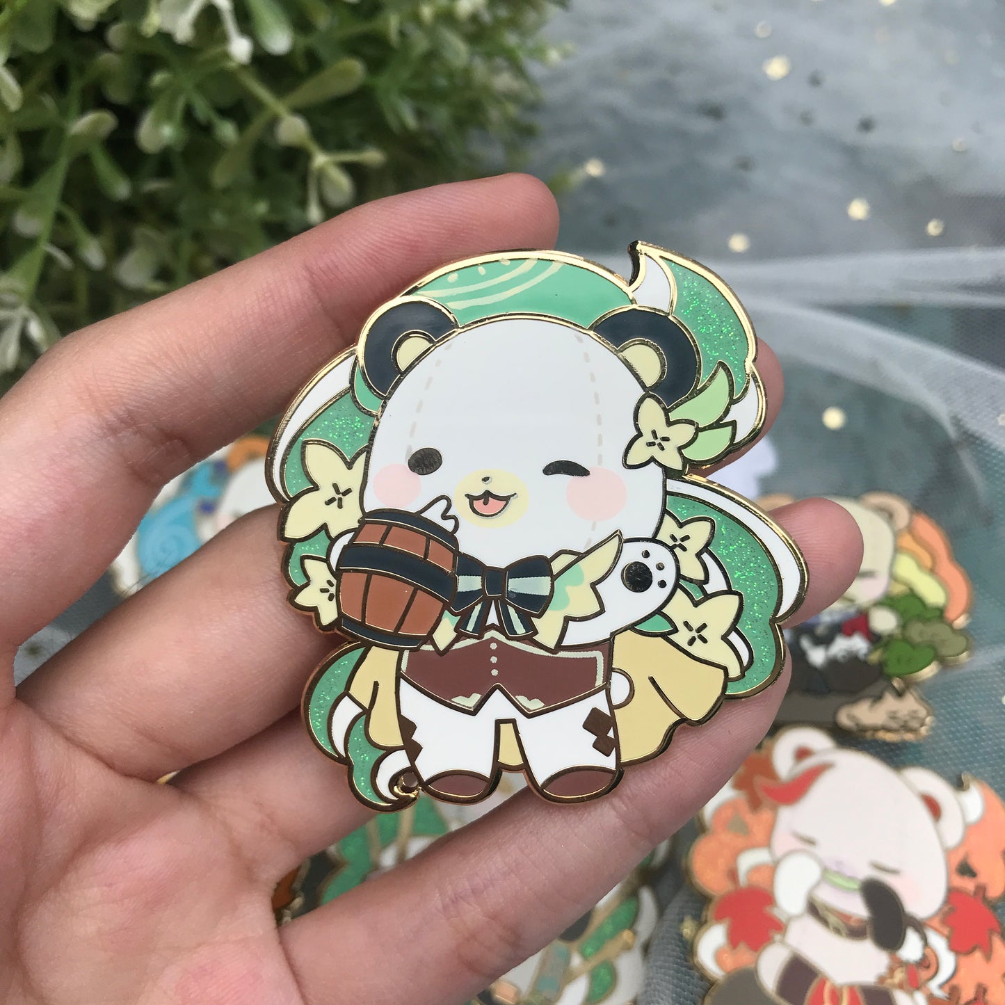 Bears of Teyvat Enamel Pin