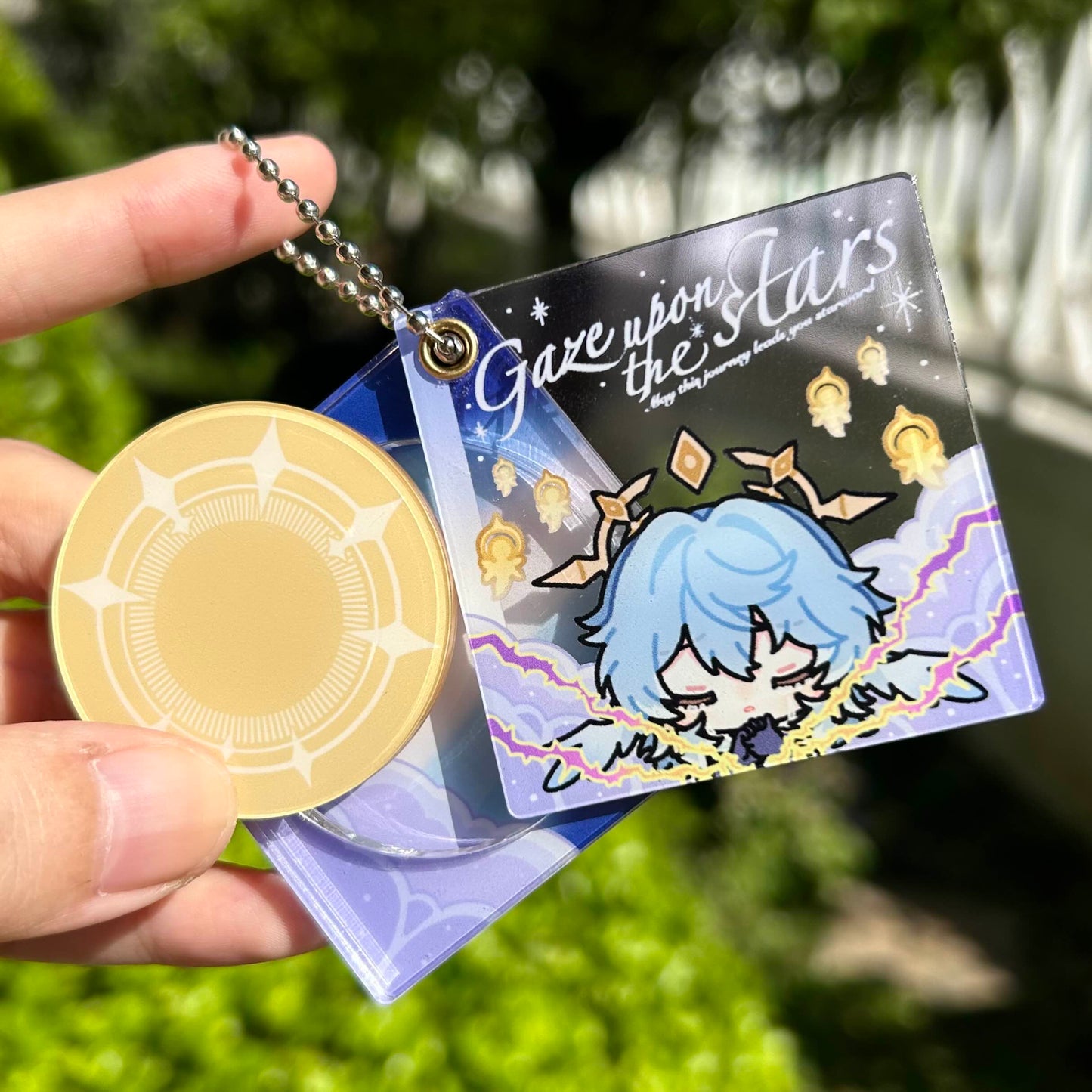 NFC CD Keychains