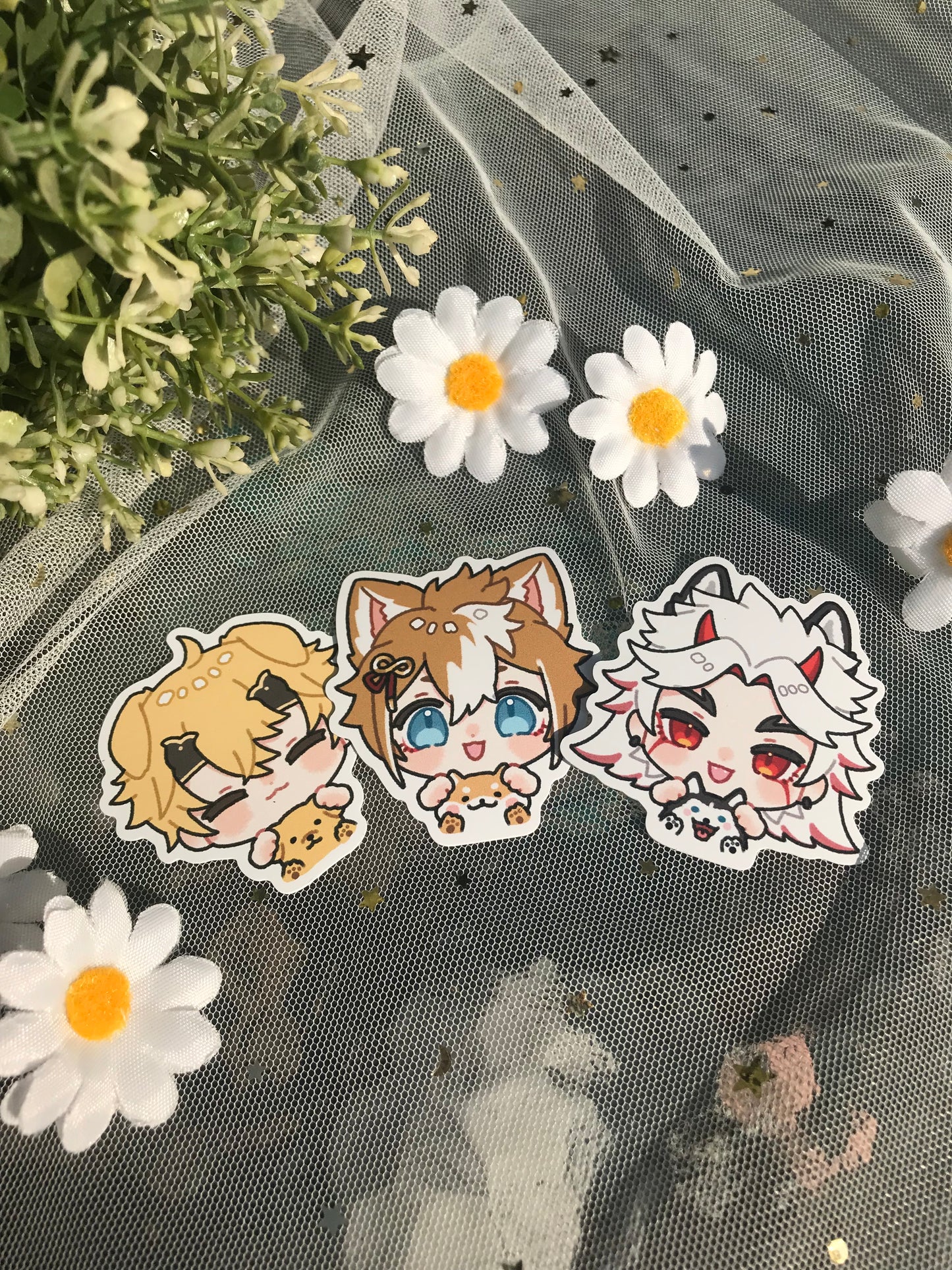 Inazuma puppy boys stickers