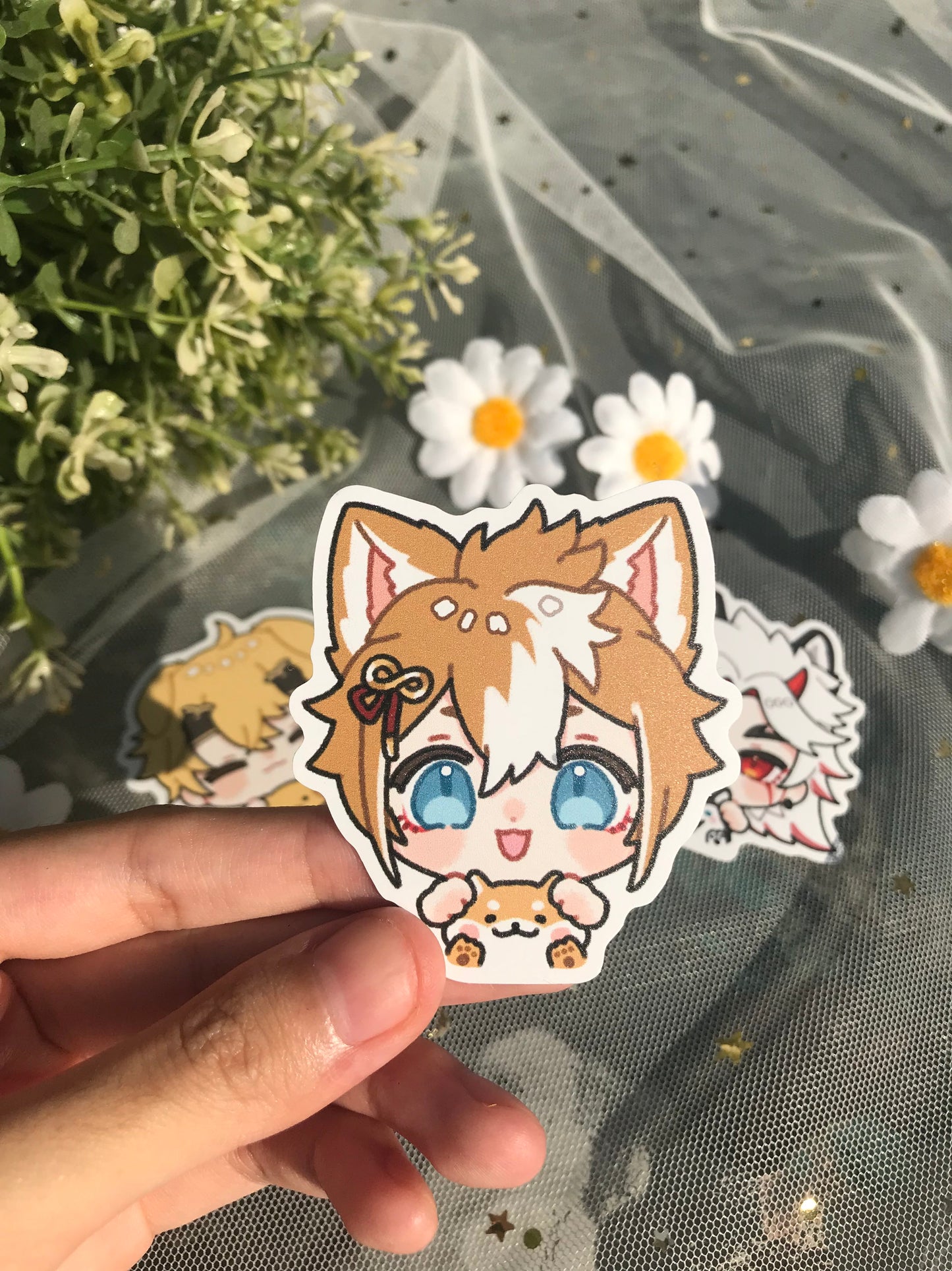 Inazuma puppy boys stickers