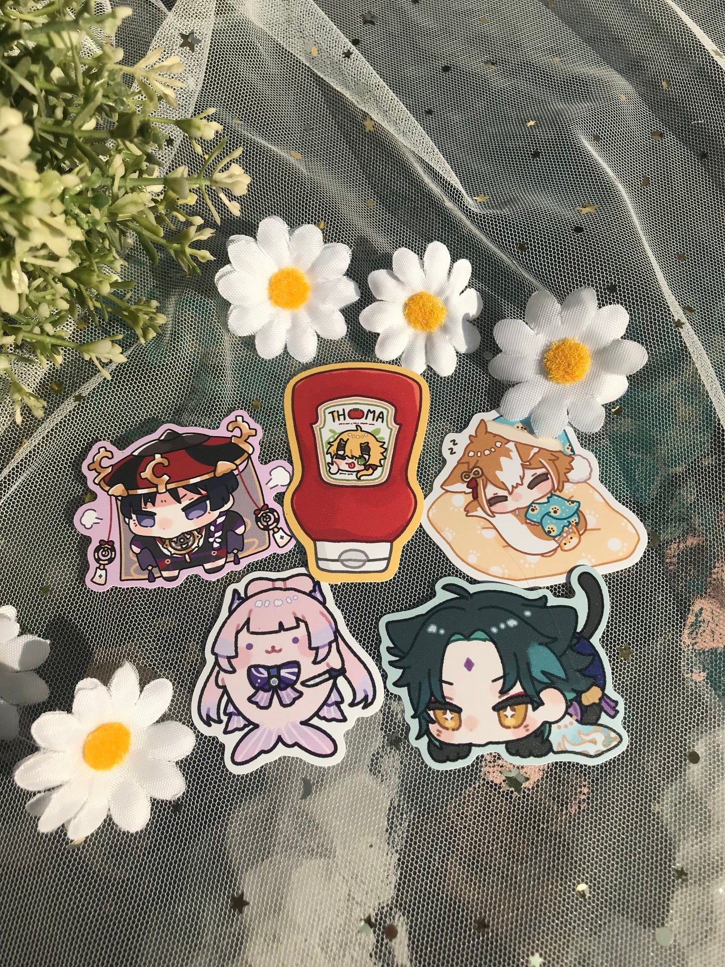 Genshin Misc. stickers