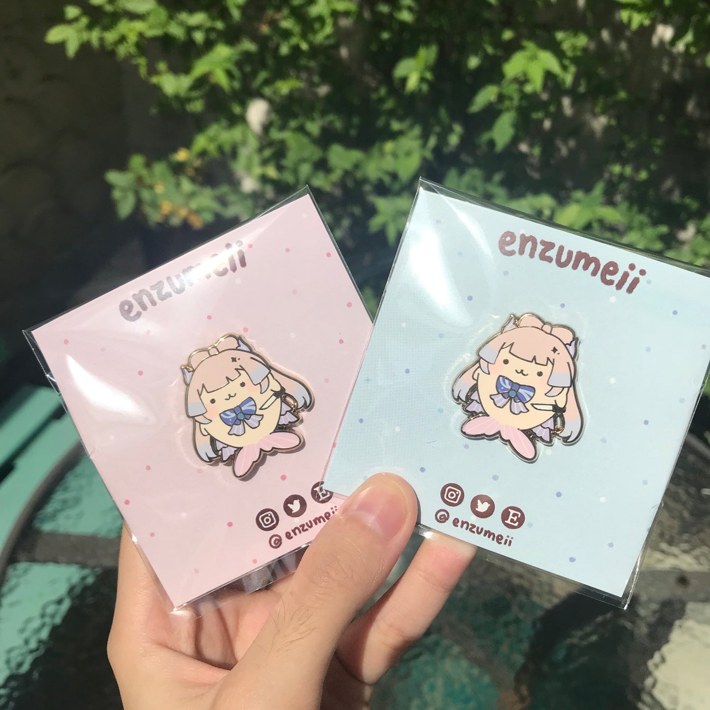 Killkomi enamel pin Genshin Impact
