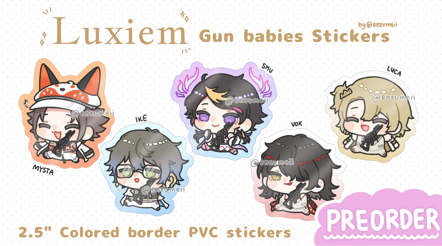 LUXIEM Stickers