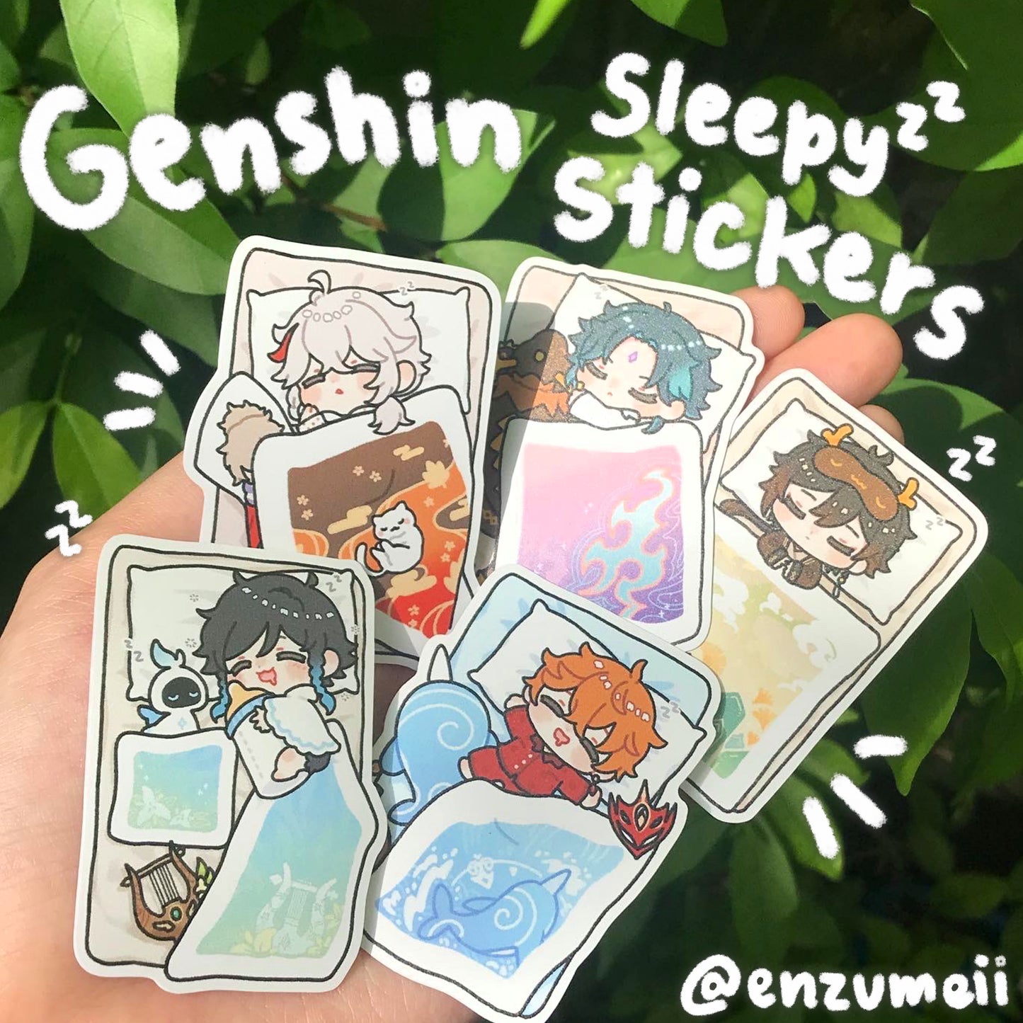 Genshin Sleepy Babies VOL.1 Stickers