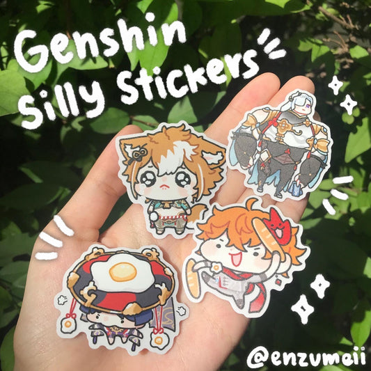 Genshin Silly Stickers