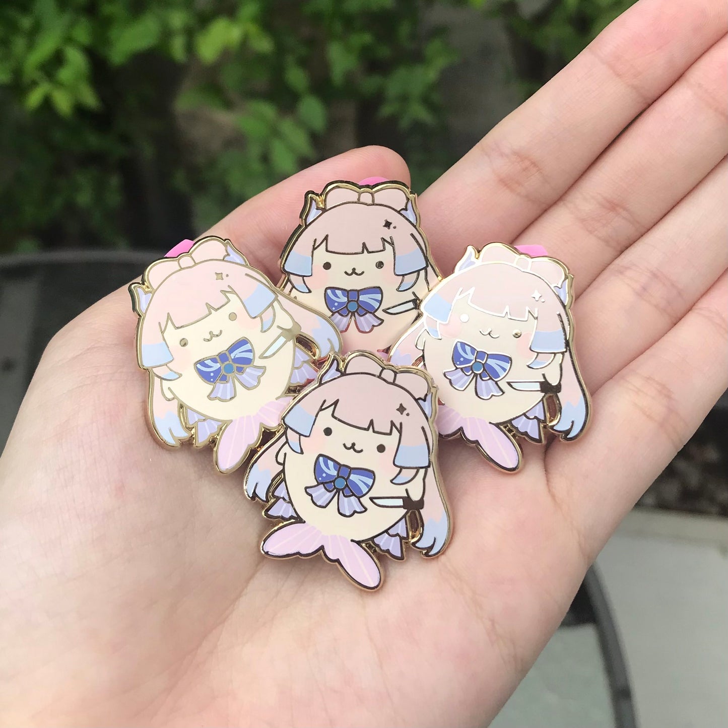 Killkomi enamel pin Genshin Impact