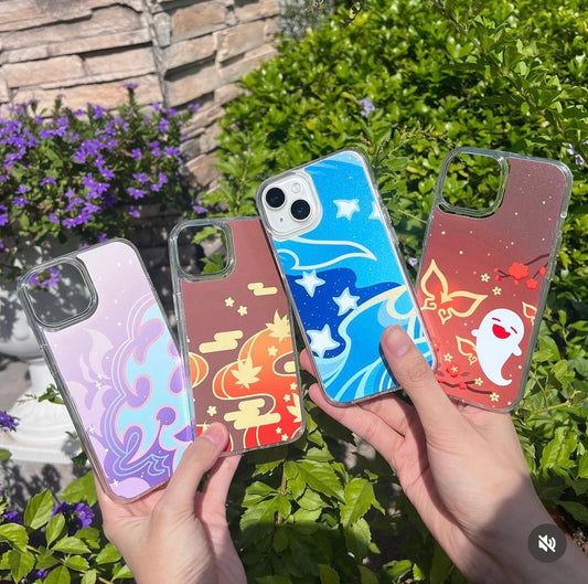 Genshin Patterned Phone Cases(iPhone 12 Only)