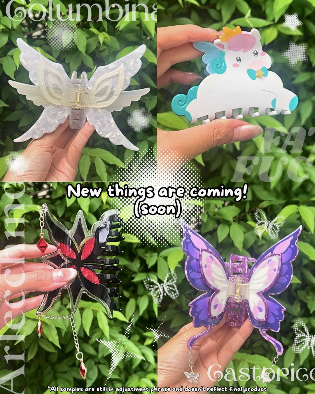 [PREORDER] Genshin & Honkai : Star rail Claw Clips VOL.3