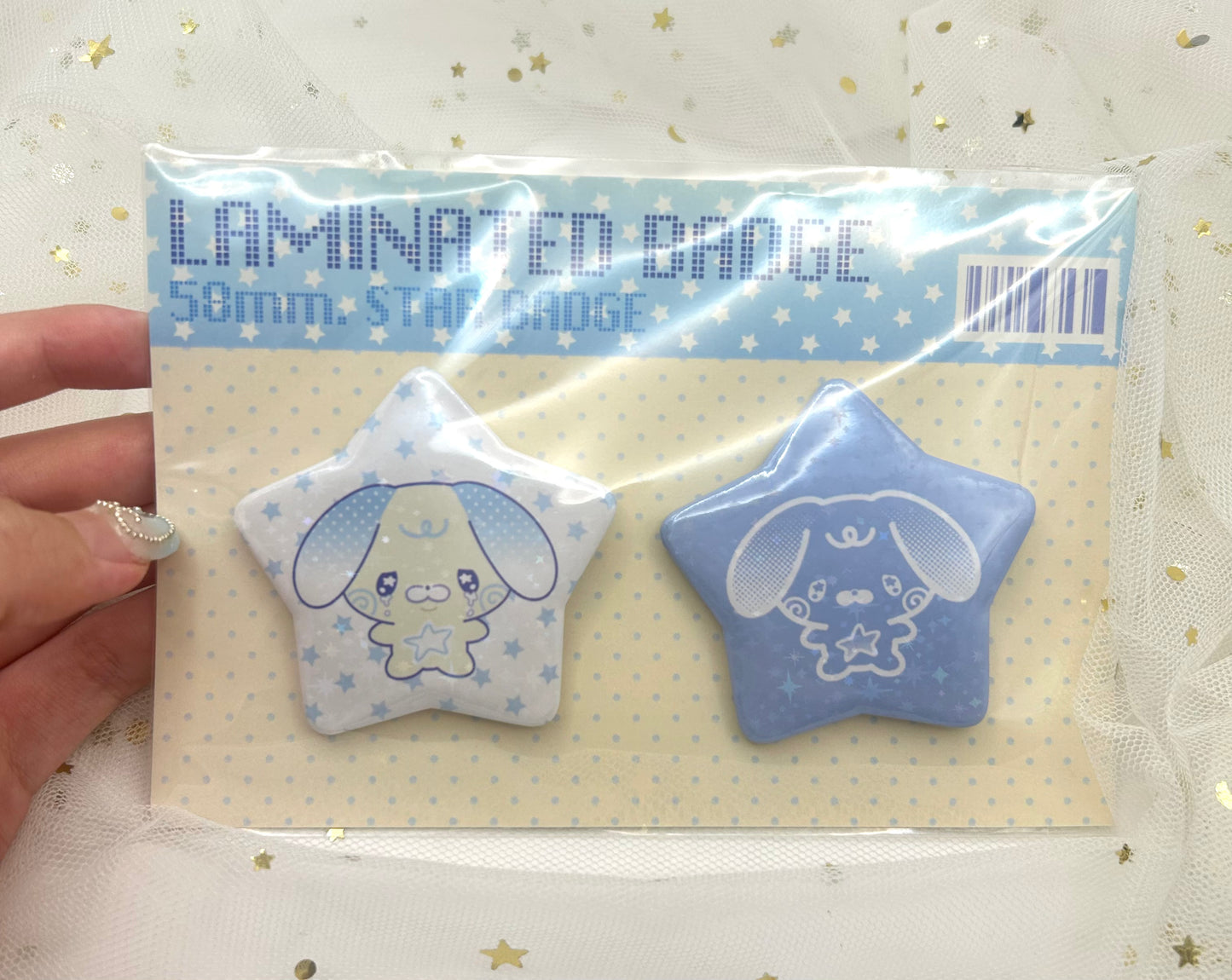 Originals : zuzuroll star double badge set