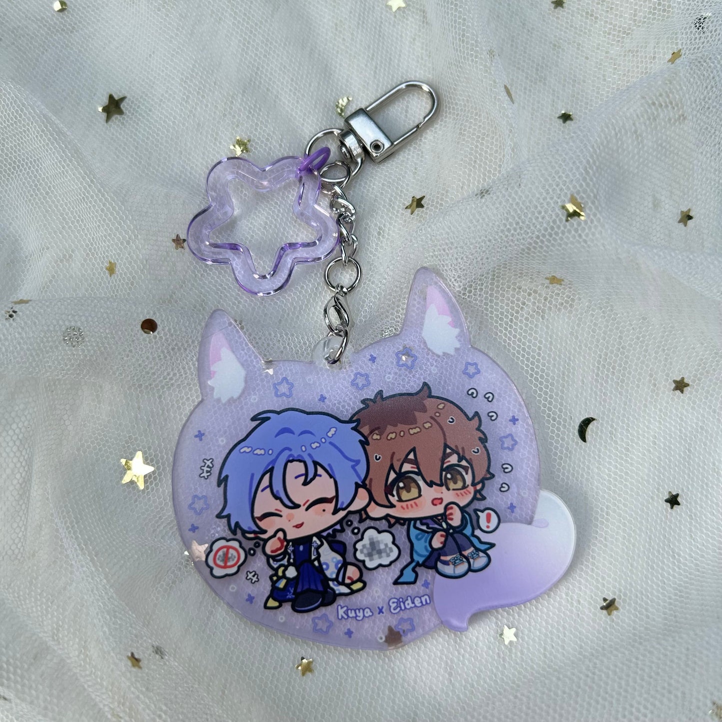 OTP Heart Keychain