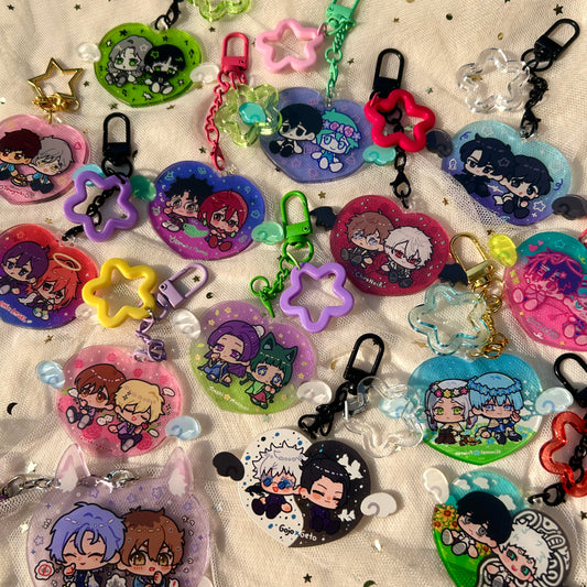 OTP Heart Keychain