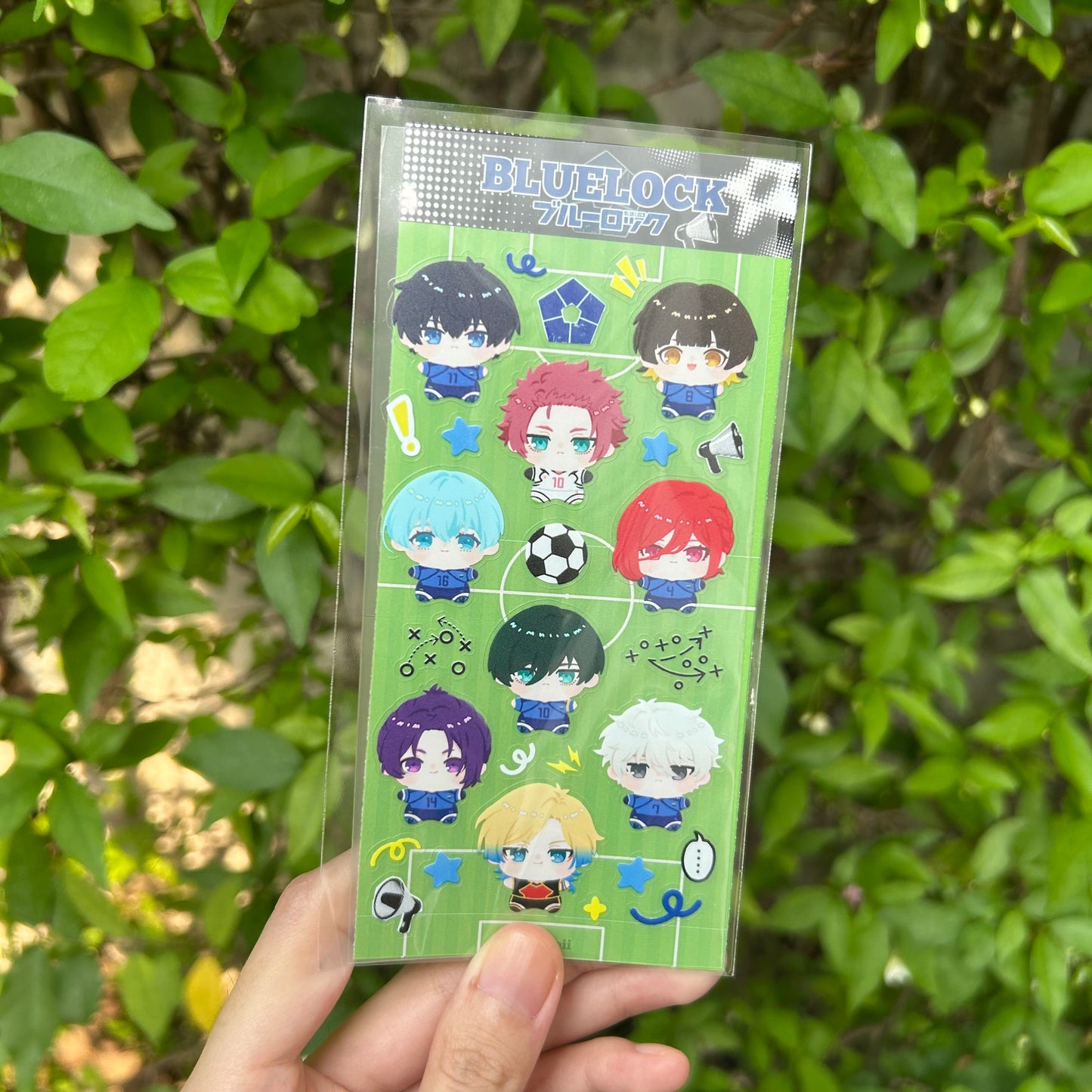 ANIME FEVER & OTHERS sticker sheet