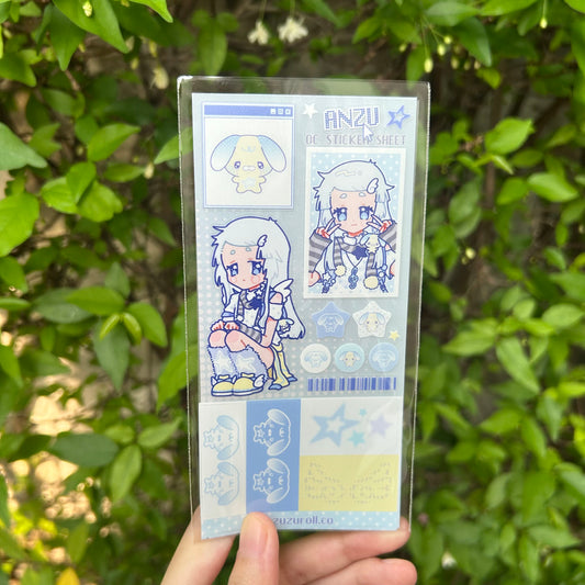 [OC] Anzu sticker sheet
