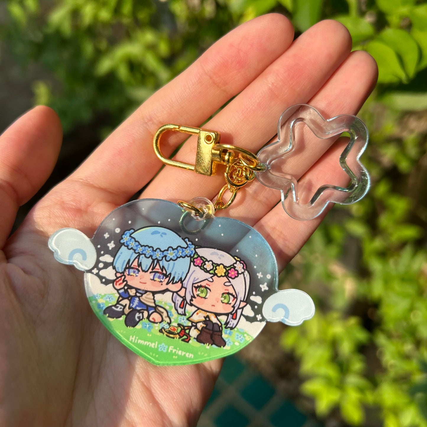 OTP Heart Keychain