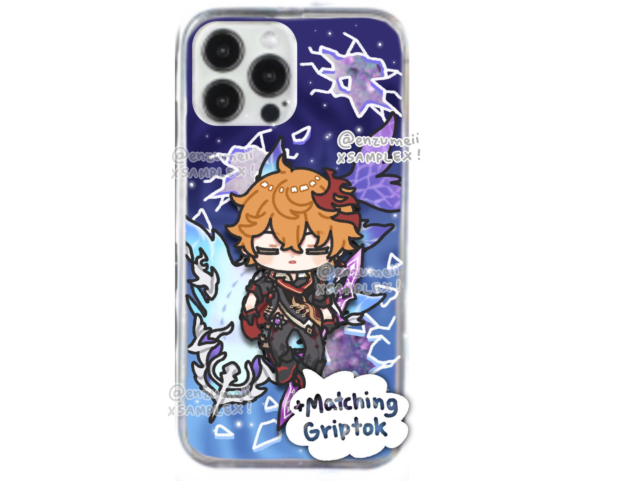 PREORDER Quicksand Phone Case All consuming Narwhal enzumeii