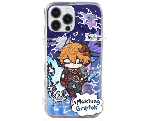 [PREORDER] Quicksand Phone Case / All-consuming Narwhal