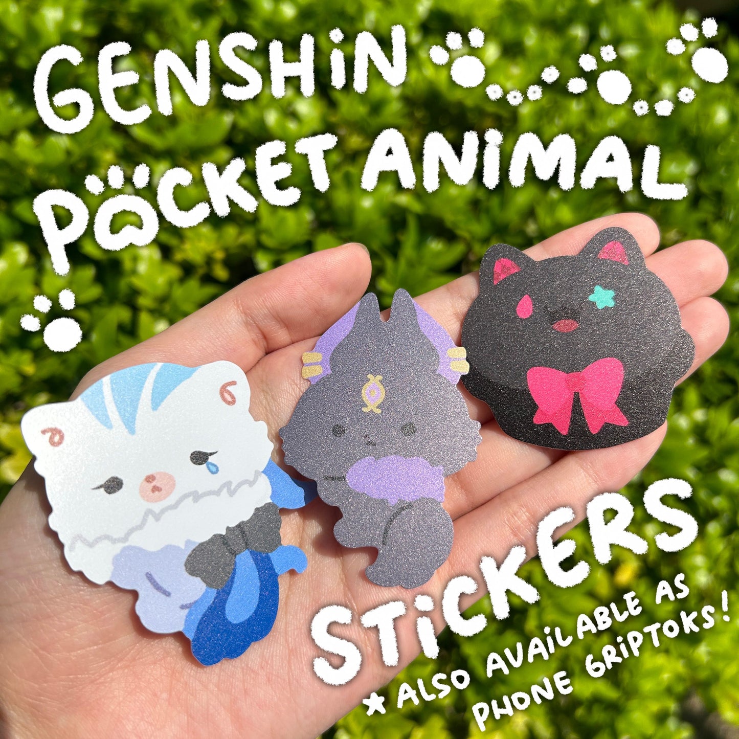 Genshin Pocket Animal Stickers