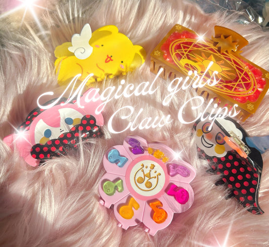 [PREORDER] Magical🌸Girls Series Claw Clips