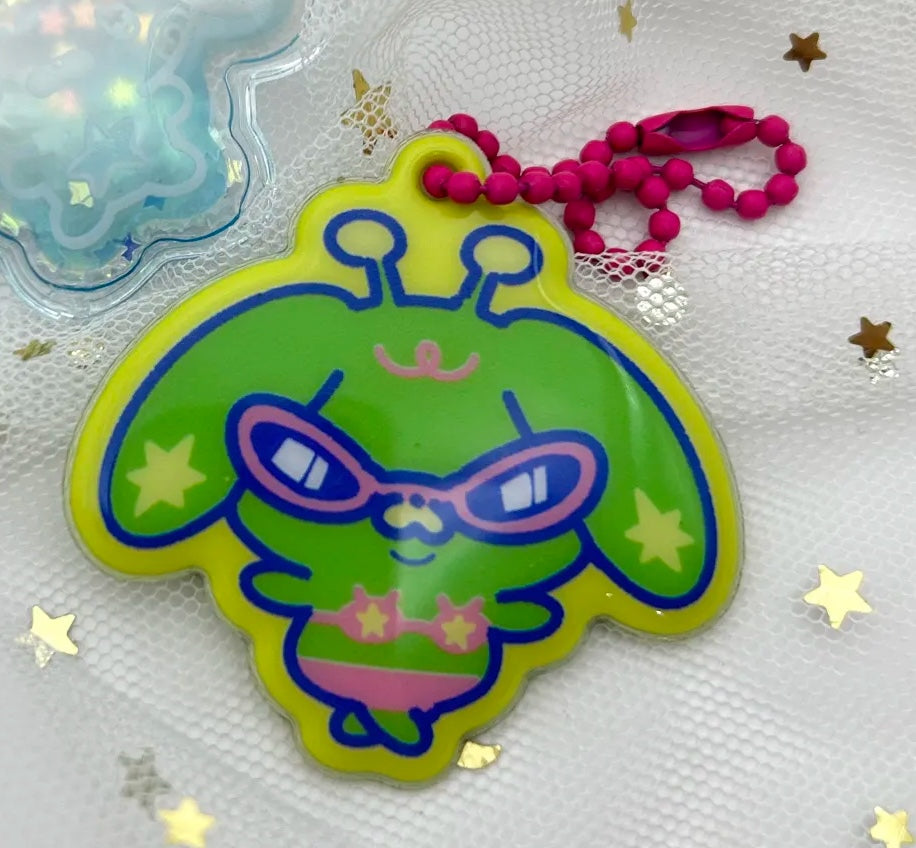 Zuzuroll alien puffy charms