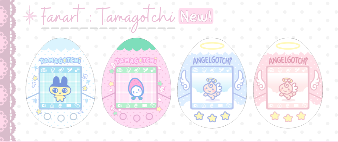 Tamagotchi badge