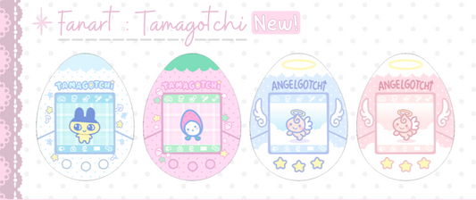 Tamagotchi badge
