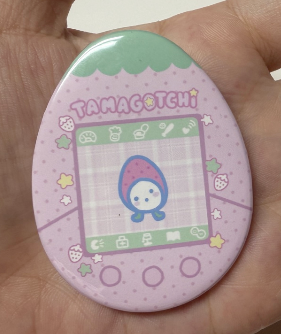 Tamagotchi badge