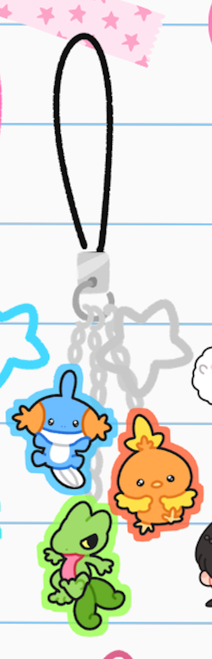 mini phone charms