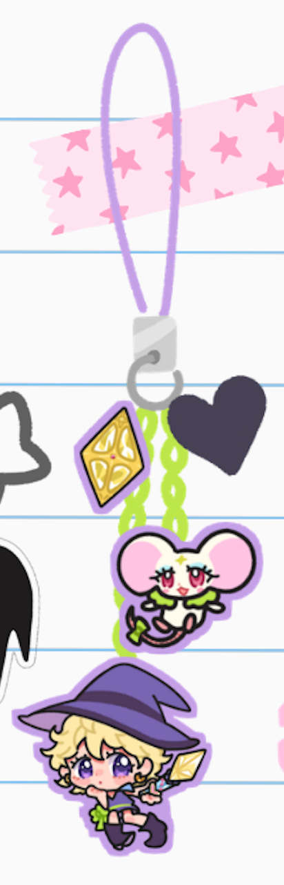 mini phone charms