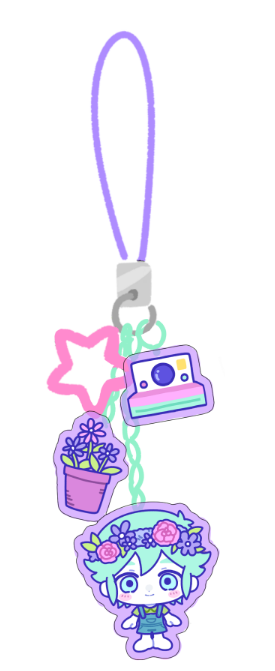 mini phone charms