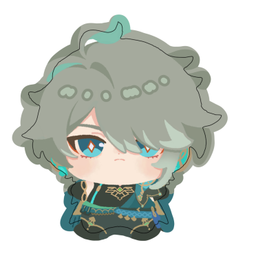 [Shaker charm] Character pieces