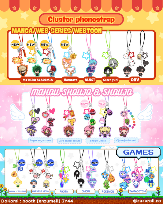 mini phone charms