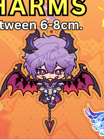 [HOYO] Flapping wings keychain