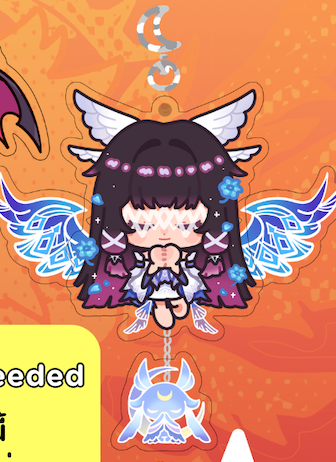 [HOYO] Flapping wings keychain