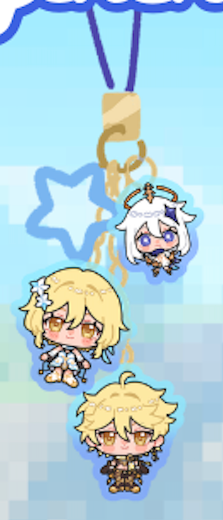 [HOYO] Cluster phone charms
