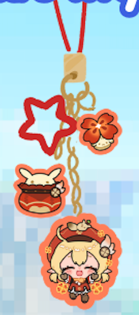 [HOYO] Cluster phone charms