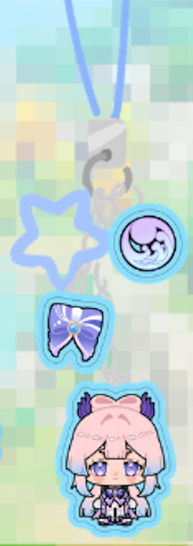 [HOYO] Cluster phone charms
