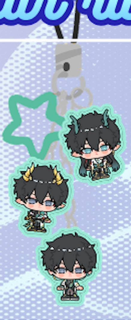 [HOYO] Cluster phone charms