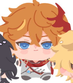 [Shaker charm] Character pieces