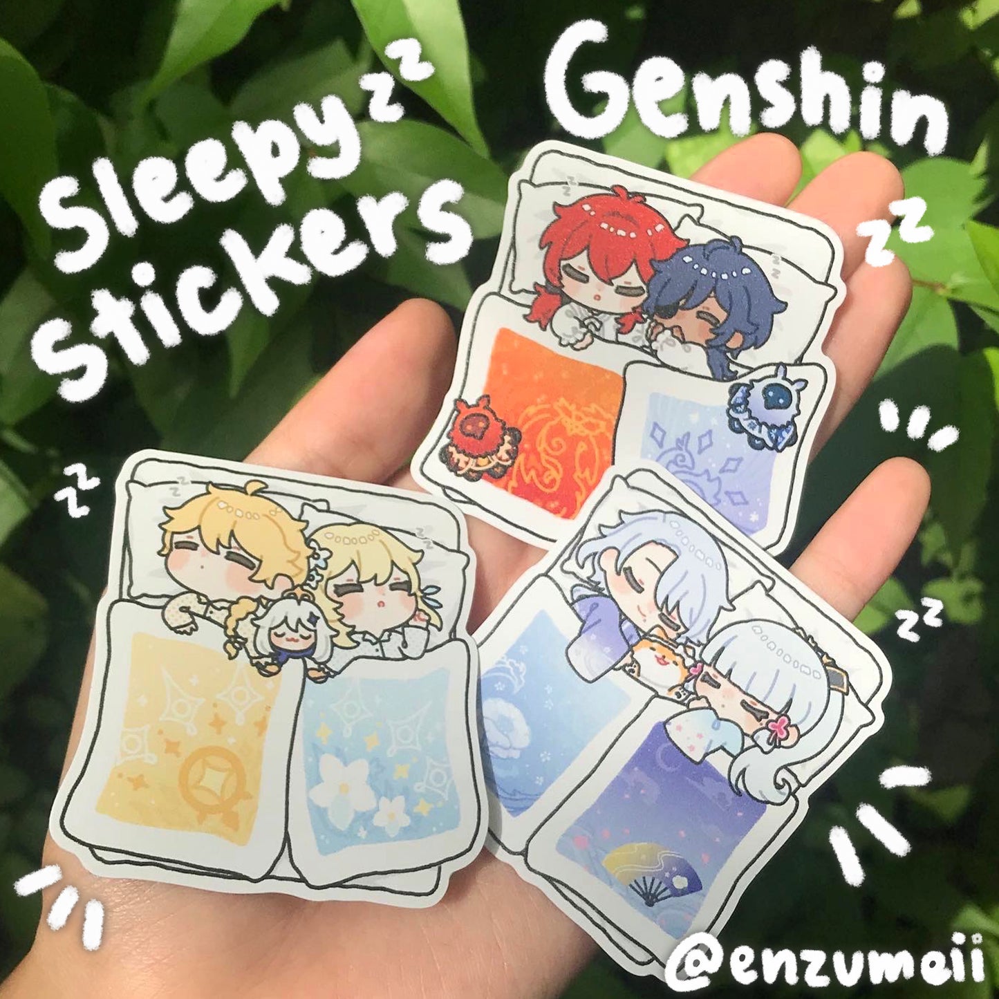 Genshin Sleepy Babies VOL.1 Stickers